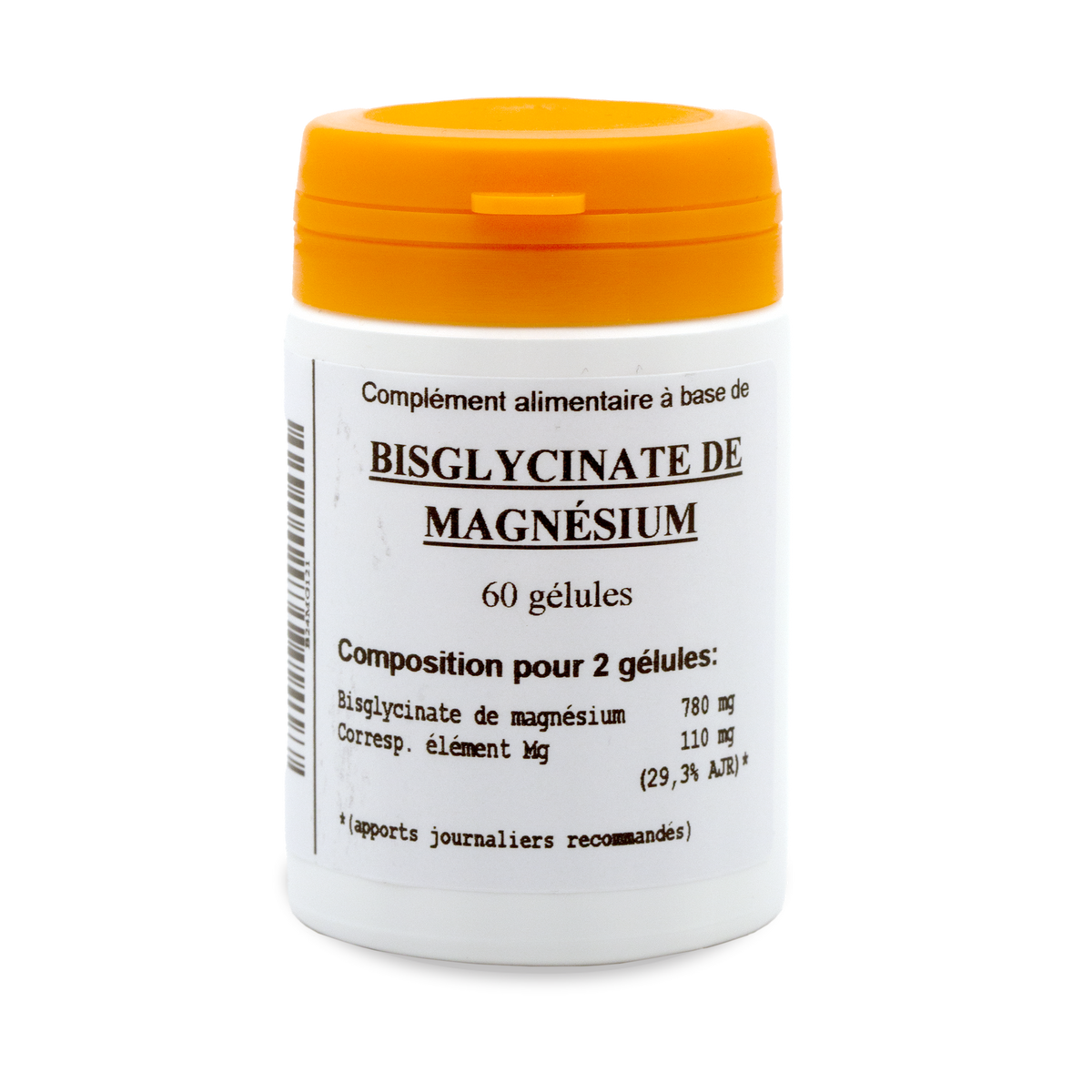 Oligopharm Bisglycinate de magnesium 60 gélules