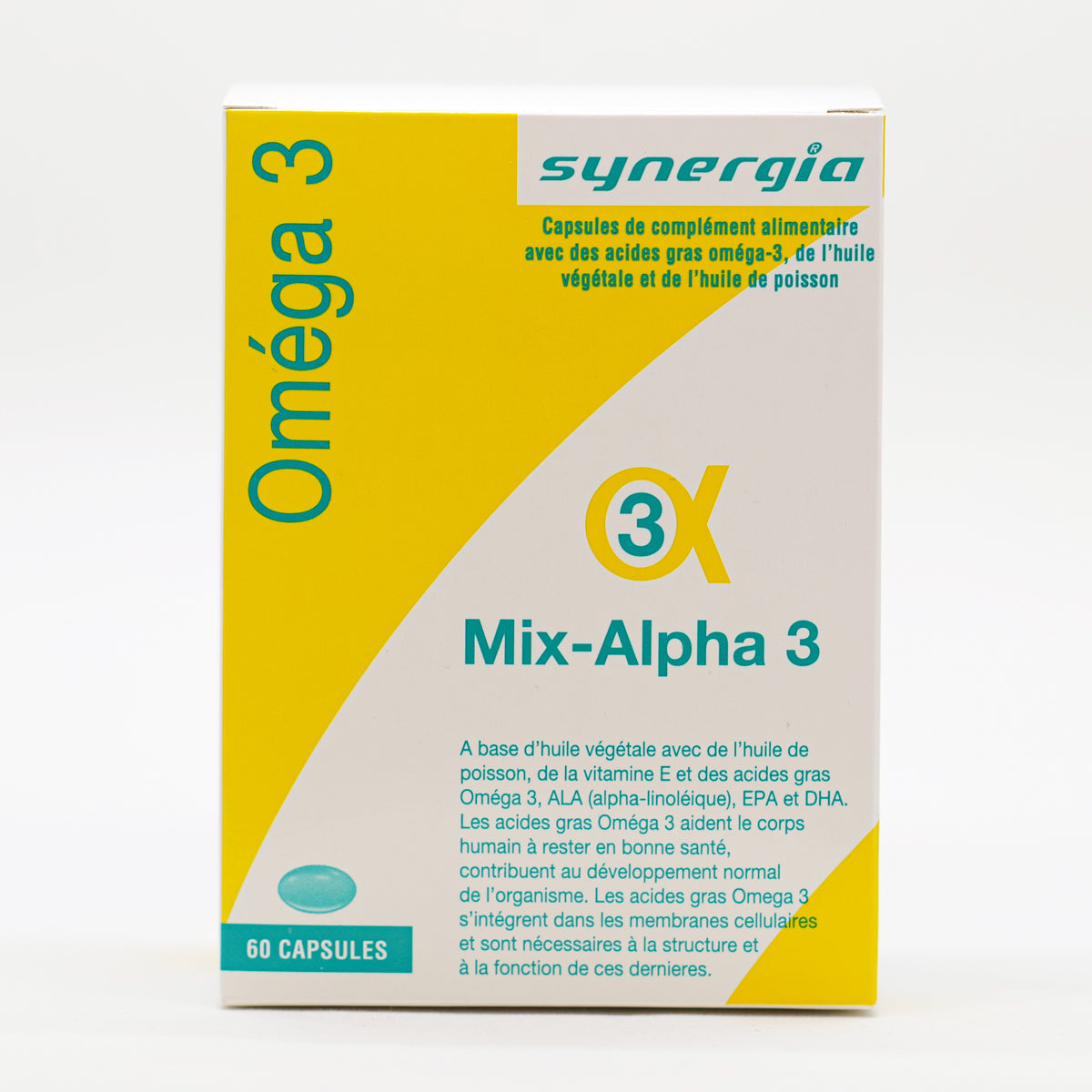 Synergia Mix Alpha 3 - 60 capsules