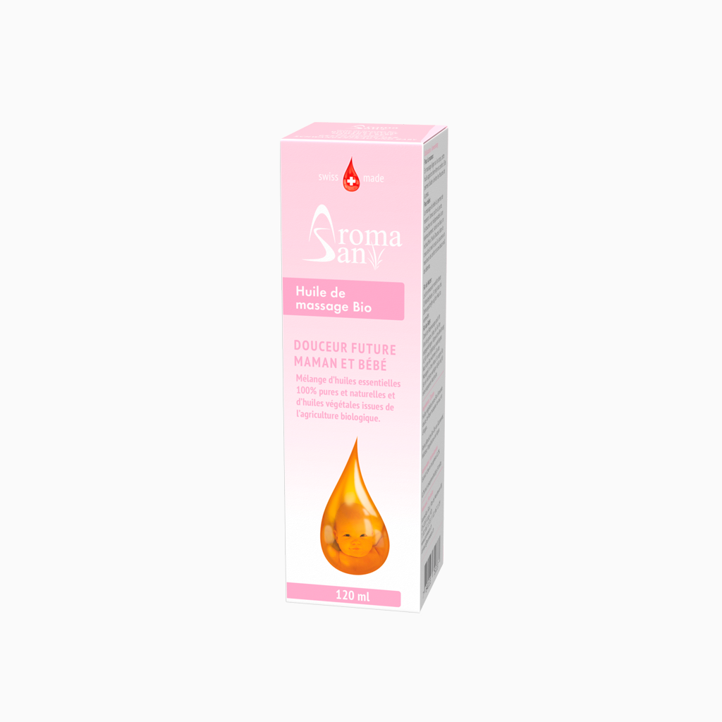Softness massage oil for future mother and baby