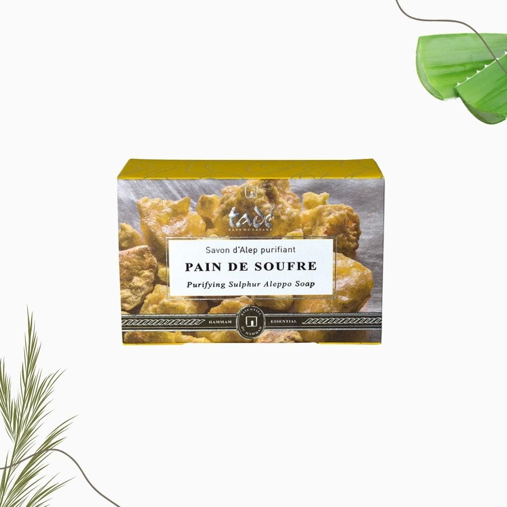 Oligosan-tadé-Pain-de-Soufre-Savon-Alep-Purifiant