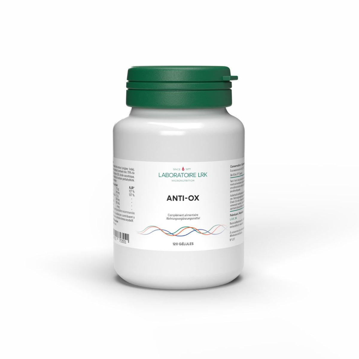 LRK Anti-Ox 120 gélules