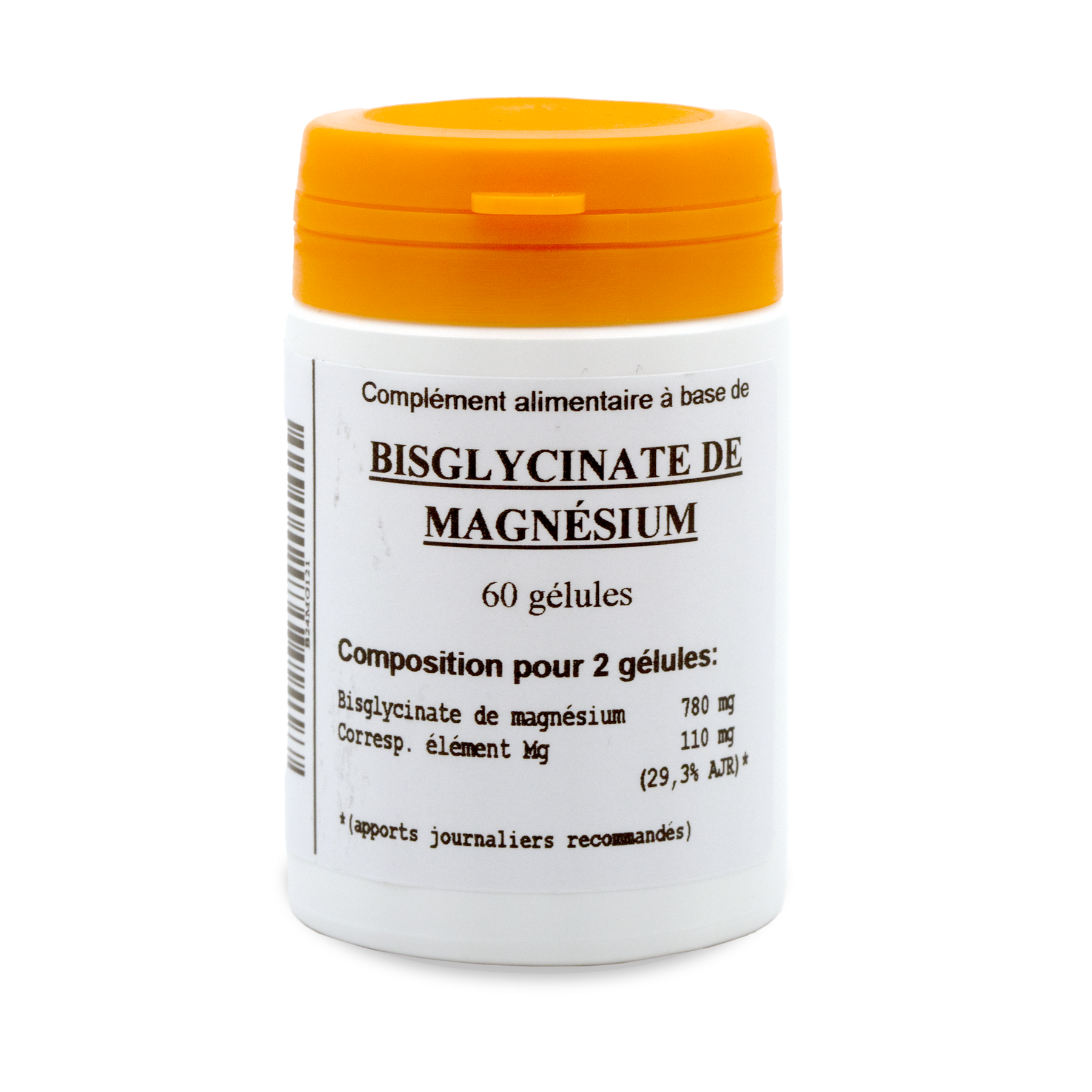 Oligopharm Bisglycinate de magnesium 60 gélules