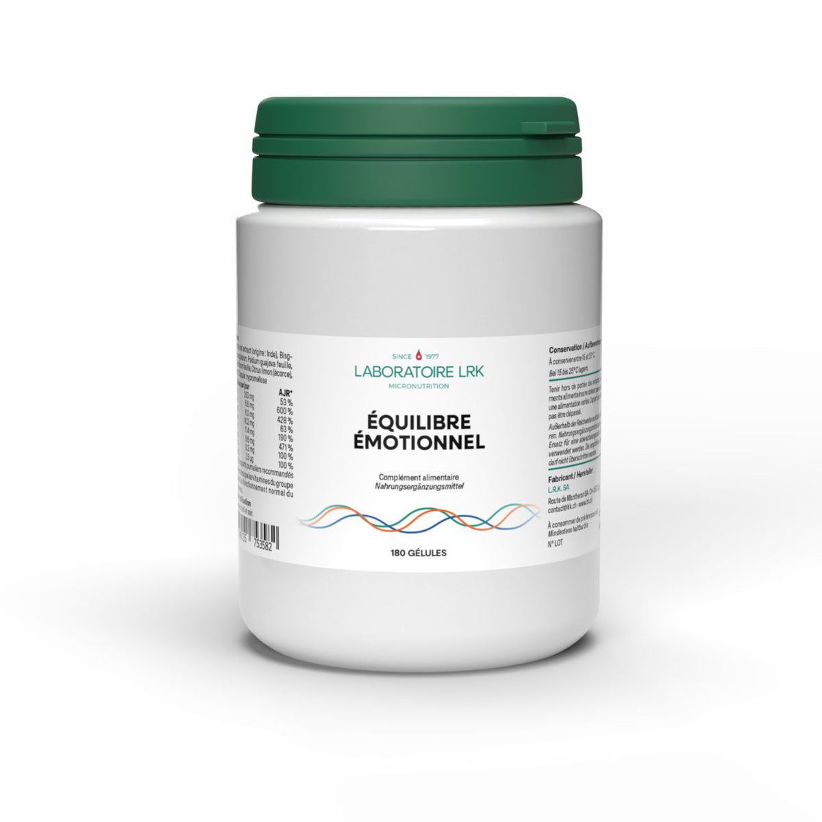 LRK Equilibre Emotionnel – 180 Kapseln