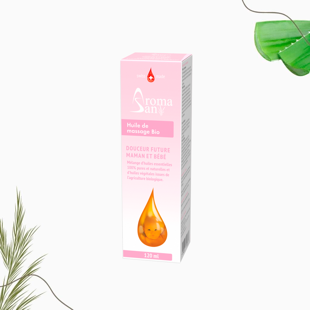 Softness massage oil for future mother and baby