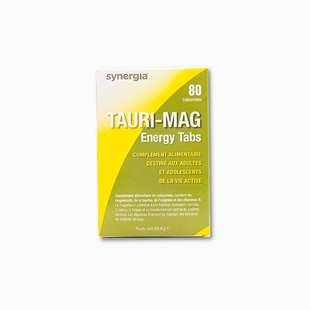 Synergia Tauri-Mag Energy Tabs | 80 comprimés